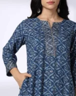 Craft Inspired All-Over Printed Kurta - Image 2