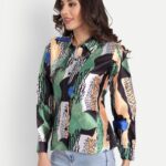 Women western Wear Abstract Print